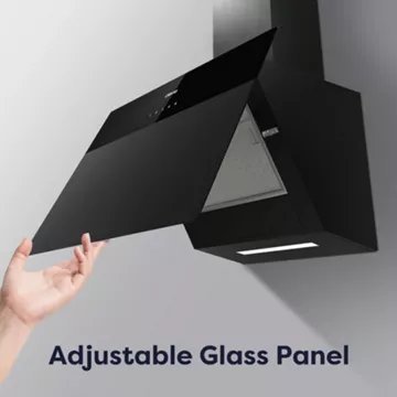 Hotte décorative murale inclinée CIARRA VMCF6736H – Image 6