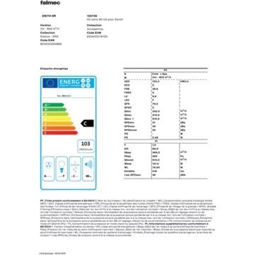 Hotte décorative murale FALMEC ZENIT2430 – Image 11