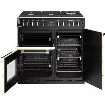 Piano de cuisson gaz STOVES RICHMOND GLASS 90 DFT CREME – Image 5