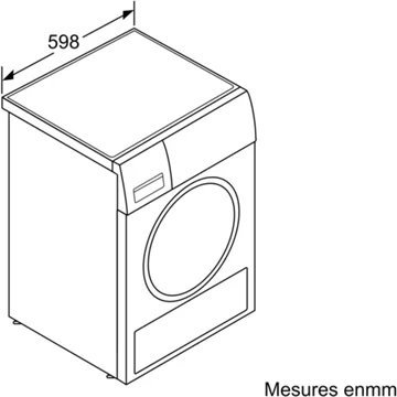 Sèche linge à condensation BOSCH WPG2313SFR Serenity Série 6 – Image 5