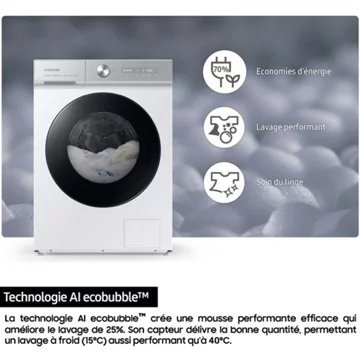 Lave linge hublot SAMSUNG WW11DG5B25AE Bespoke – Image 8
