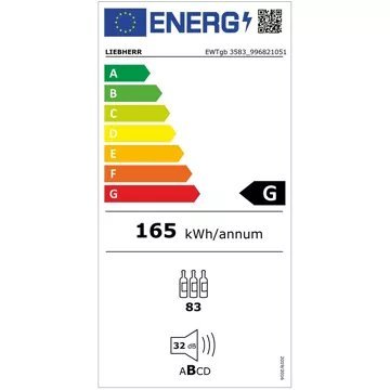 Cave à vin polyvalente LIEBHERR EWTgb3583-26 – Image 4