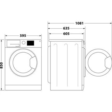 Lave linge hublot WHIRLPOOL FFBB11469BVFR – Image 8