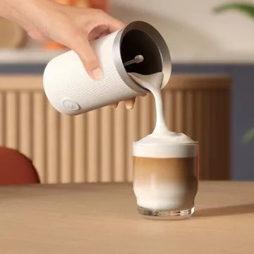 Expresso broyeur PHILIPS BAR303/00 Milky White + mousseur à lait – Image 3