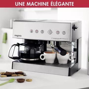 Expresso combiné cafetière MAGIMIX 11423 AUTO CHROME MAT – Image 10