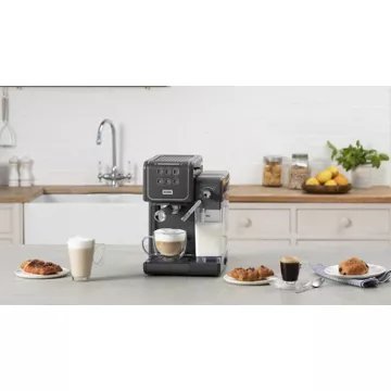 Expresso combiné cafetière BREVILLE Prima Latte III gris foncé VCF146X – Image 2