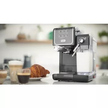 Expresso combiné cafetière BREVILLE Prima Latte III gris foncé VCF146X – Image 3