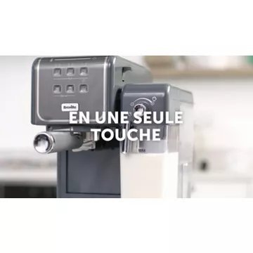 Expresso combiné cafetière BREVILLE Prima Latte III gris foncé VCF146X – Image 10