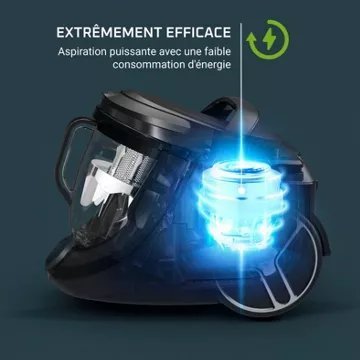 Aspirateur sans sac ROWENTA Silence Force Cyclonic Effitech RO7936EA – Image 3