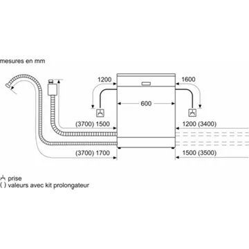 Lave vaisselle 60 cm SIEMENS SN23EI00ME VarioSpeed Plus – Image 8
