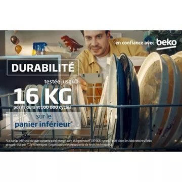 Lave vaisselle encastrable BEKO BDIN38571C – Image 8