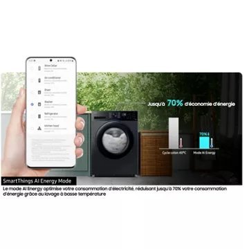 Lave linge hublot SAMSUNG WW90CGC04DAH – Image 8