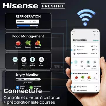 Réfrigérateur 1 porte HISENSE RL5K370GSFC – Image 10