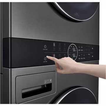 Lave linge séchant hublot LG F761TOWERB Washtower – Image 5