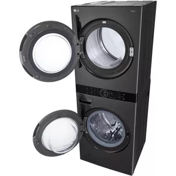 Lave linge séchant hublot LG F761TOWERB Washtower – Image 7